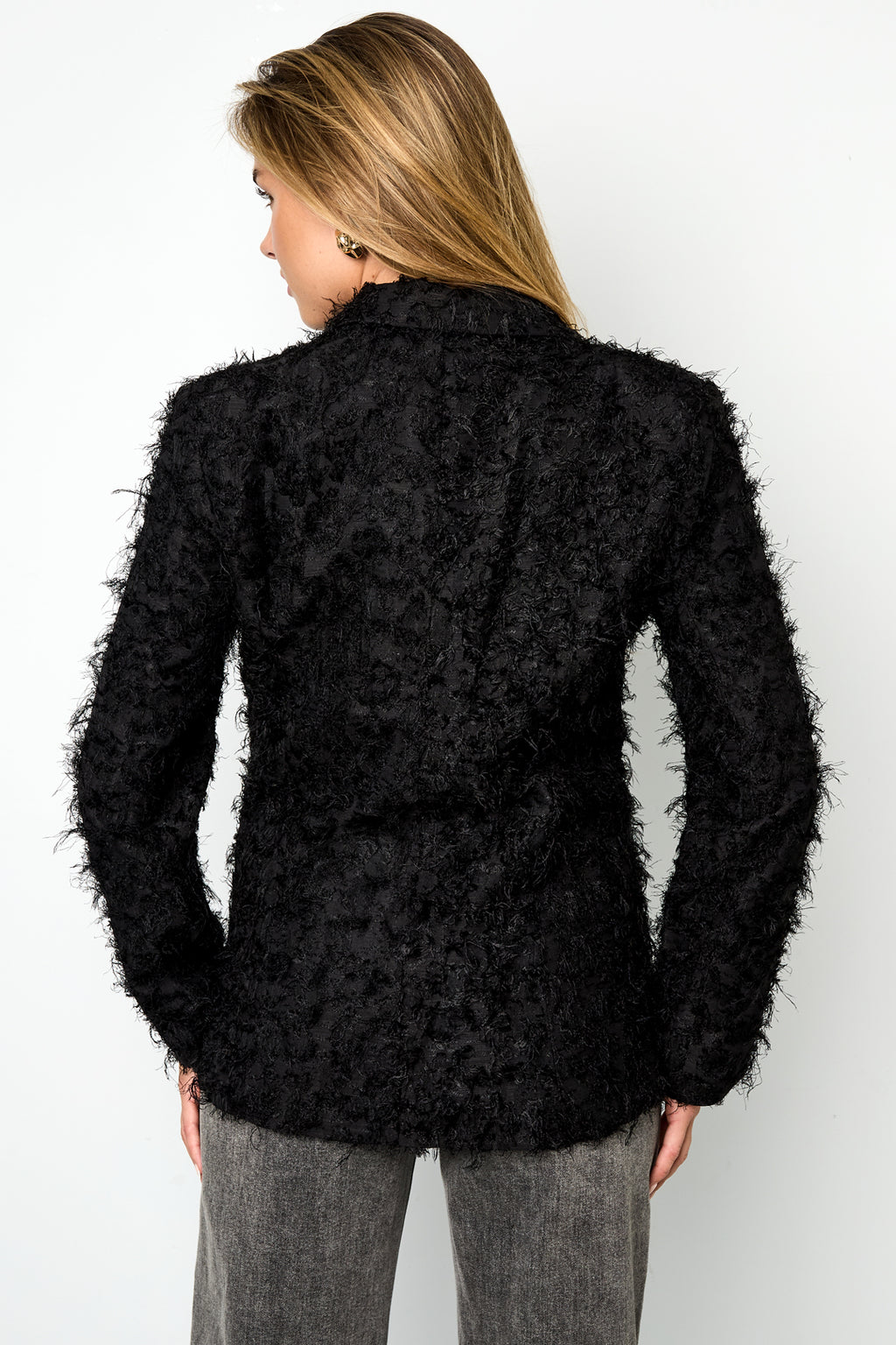 Textured Blazer