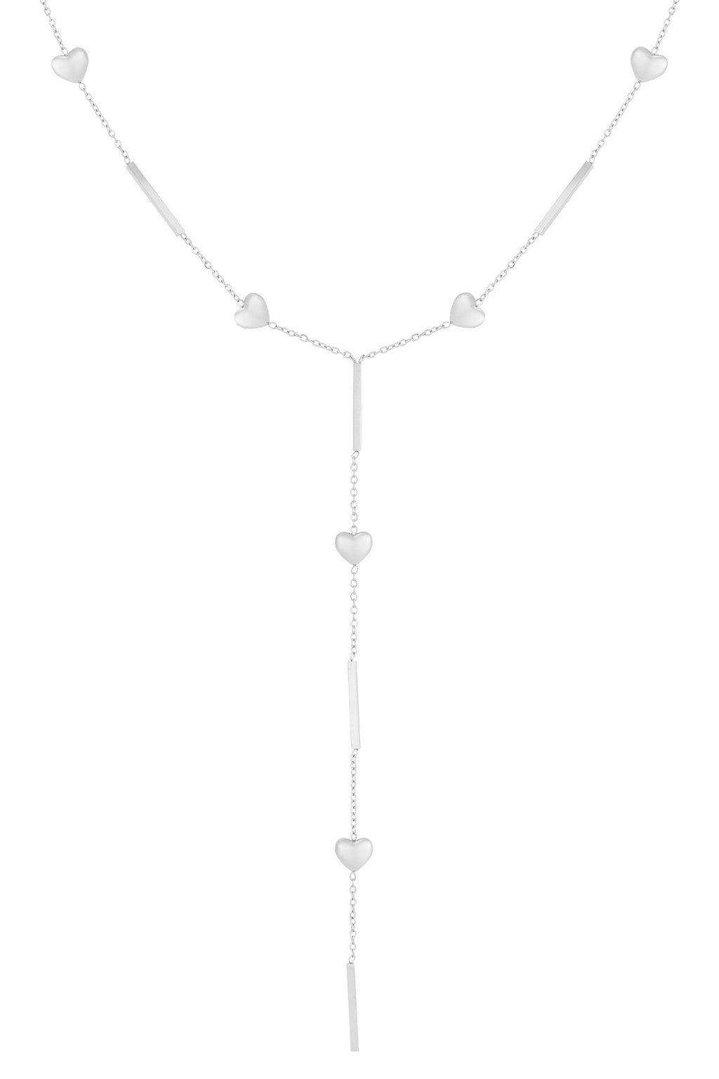 simple heart necklace