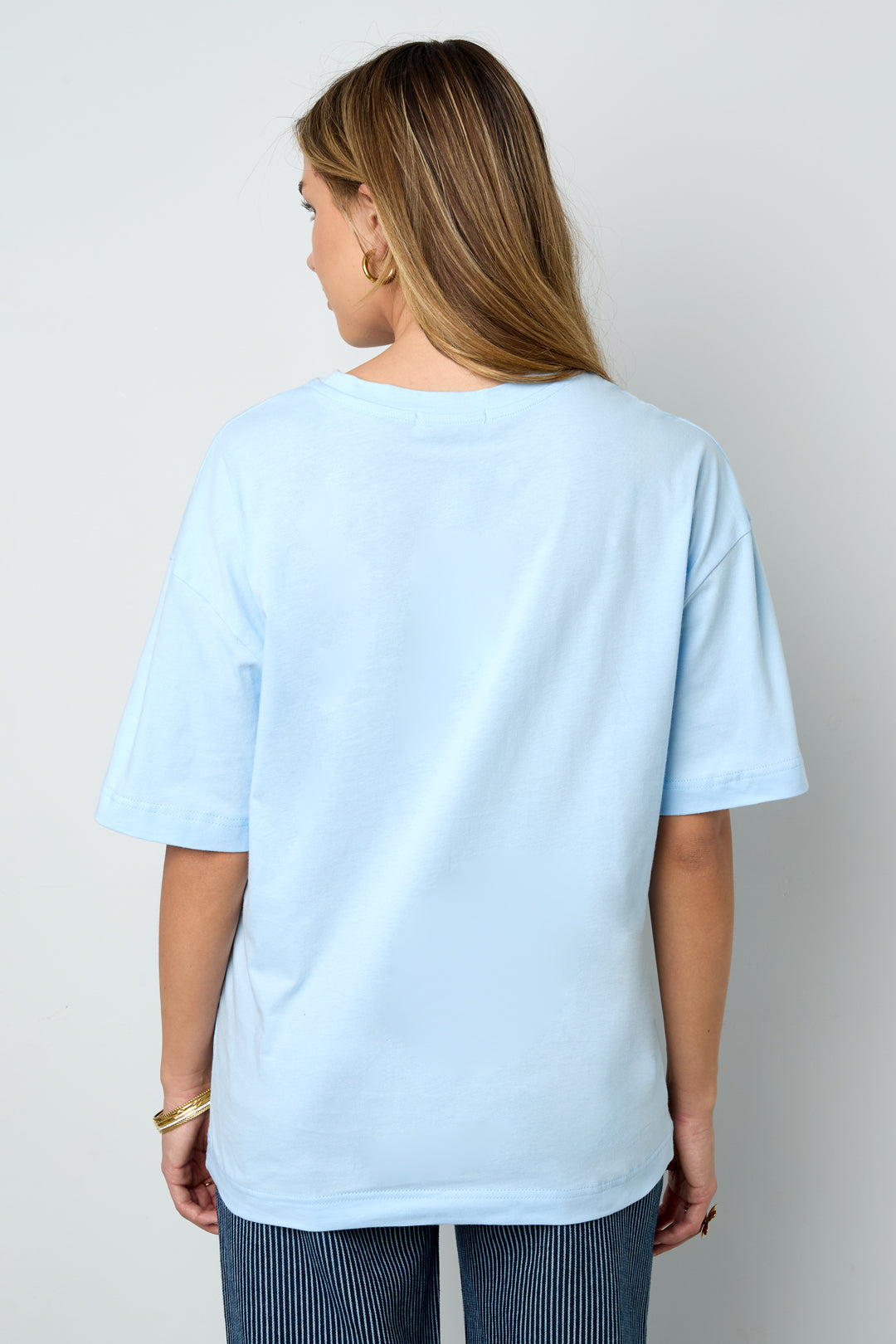 Cotton Knitted Women's T-shirt Casual Animal Print