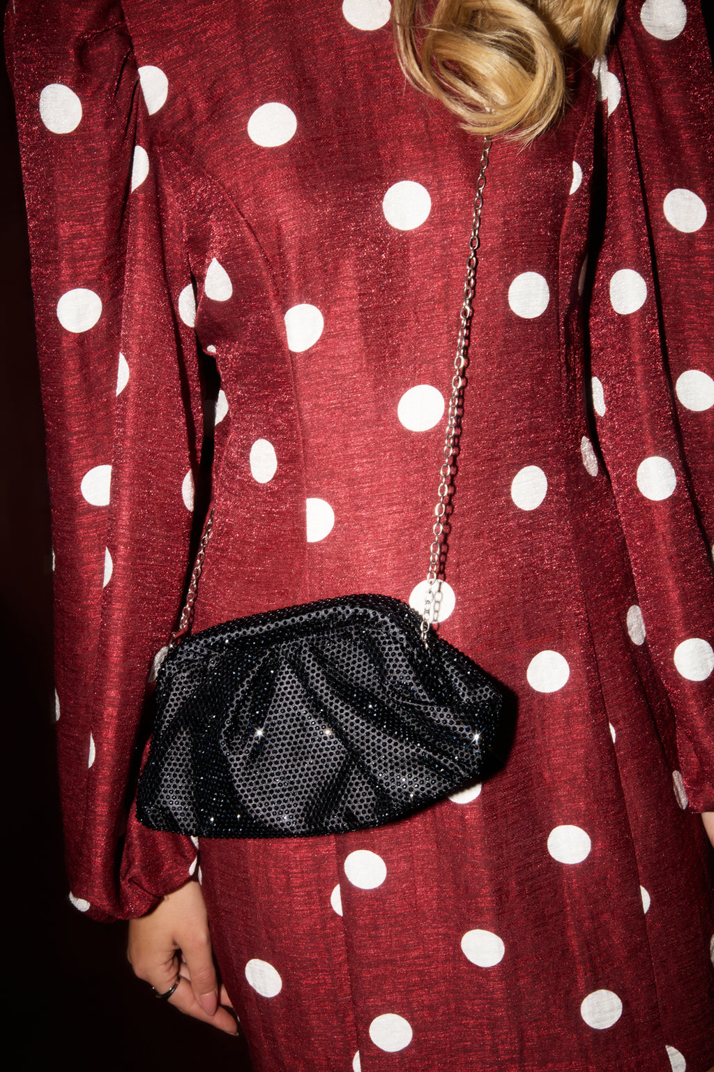 Crossbody Bags Solid Color Elegant Polyester Gathering/Party Accessories
