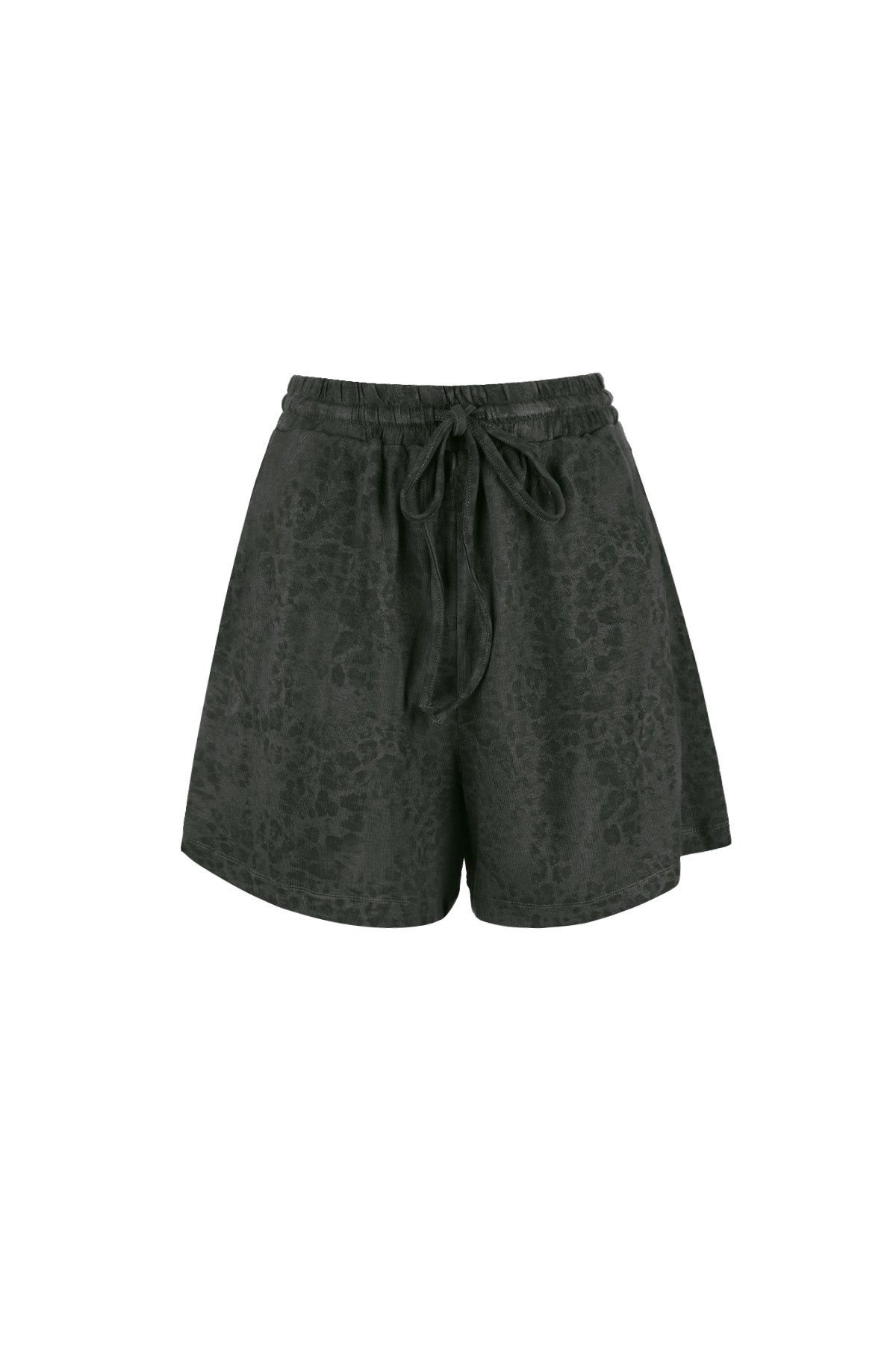 Cotton Women's Shorts Drawstring Elastic Waist