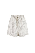 Cotton Women's Shorts Drawstring Elastic Waist