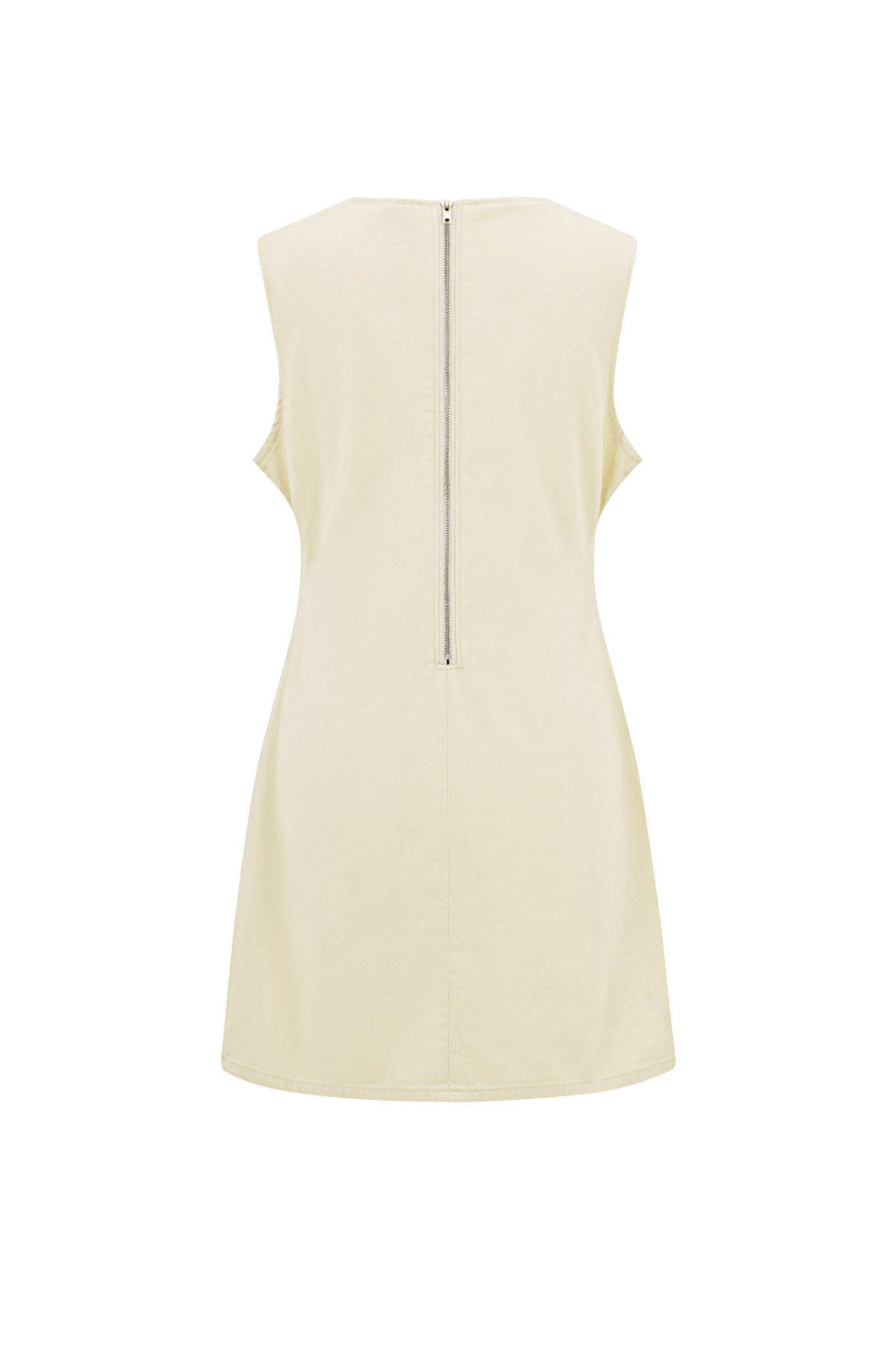Cotton Women's Mini Dress Sleeveless Bodycon