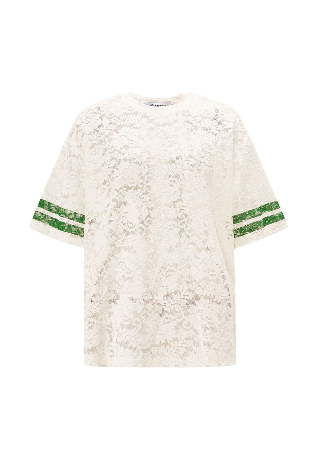Polyester Fiber Women's T-shirt Sporty Color Clash