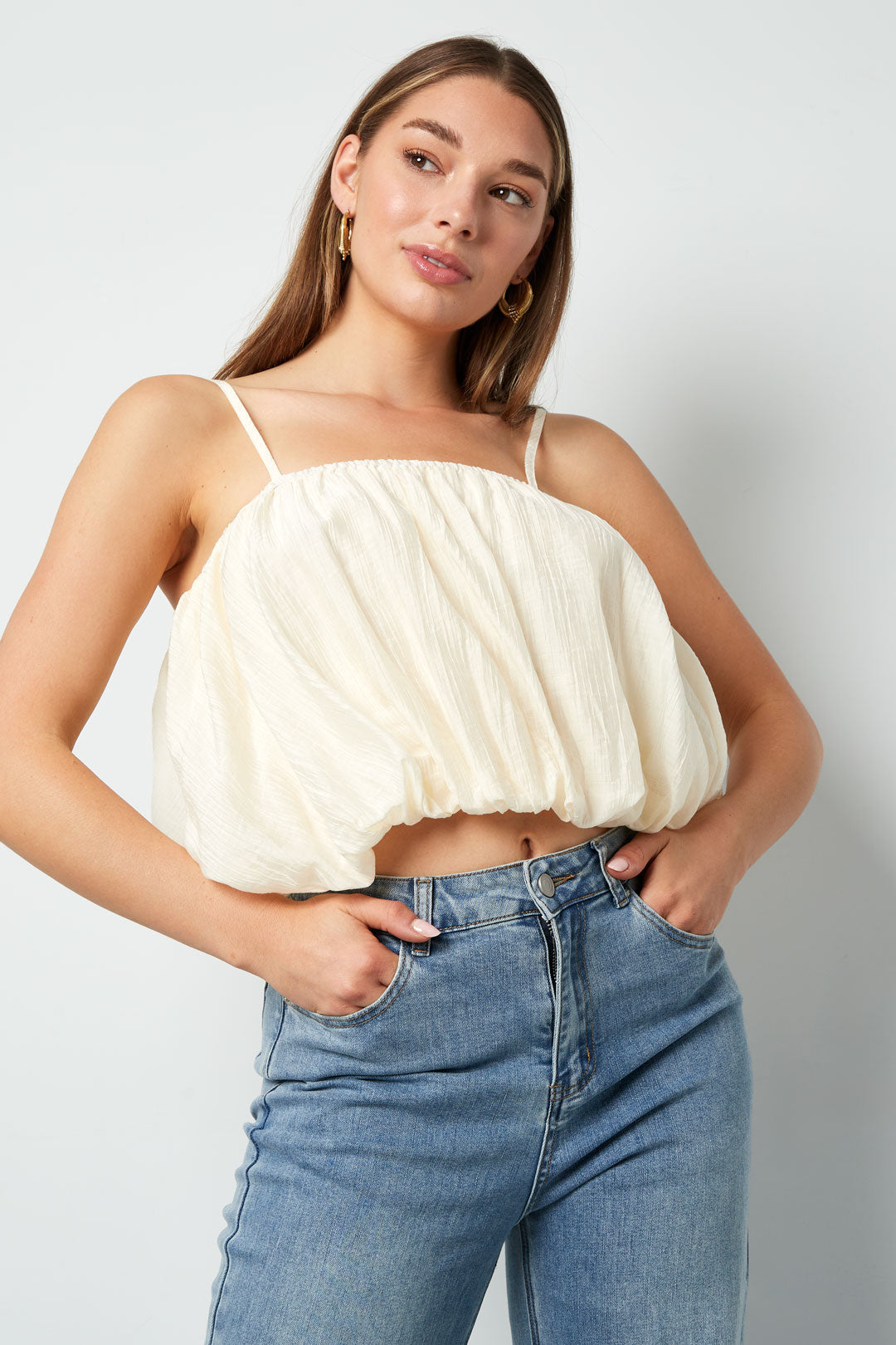 Woven Casual Women's Sleeveless Top Solid Color Spring/Summer