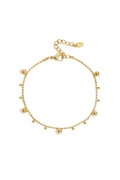 Bracelet with alternating balls