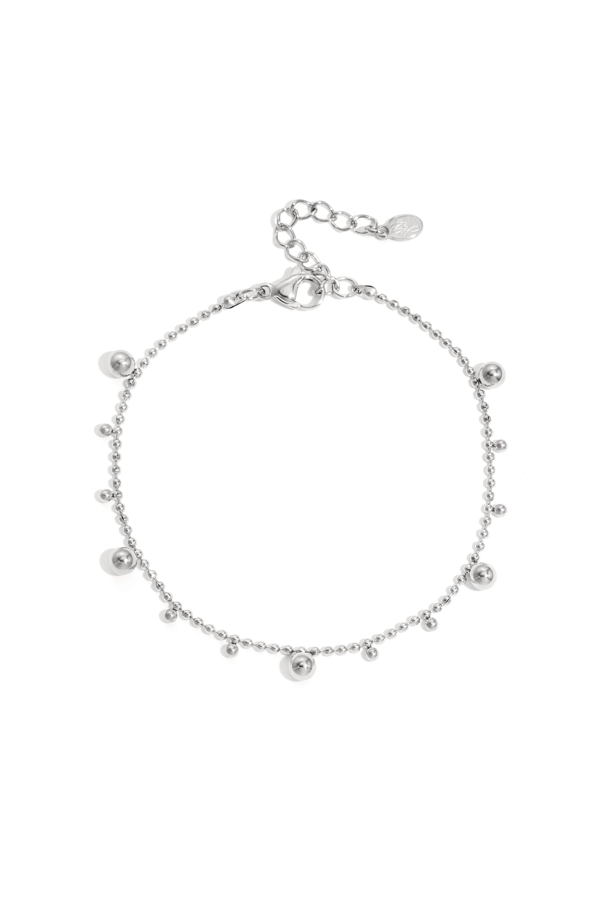Bracelet with alternating balls