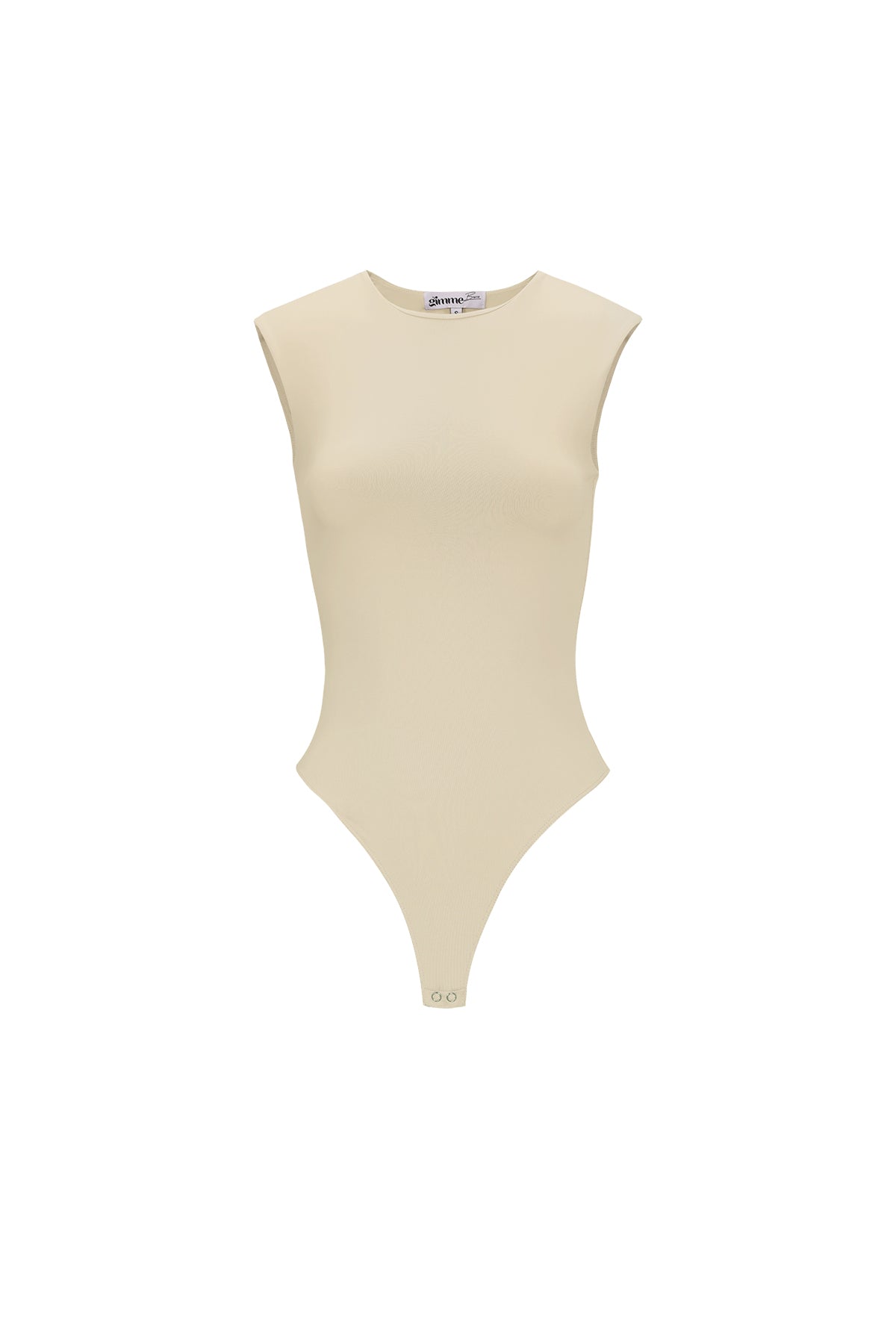Knitted Nylon Shapewear Bodysuit Basic Solid Color Spring/Summer