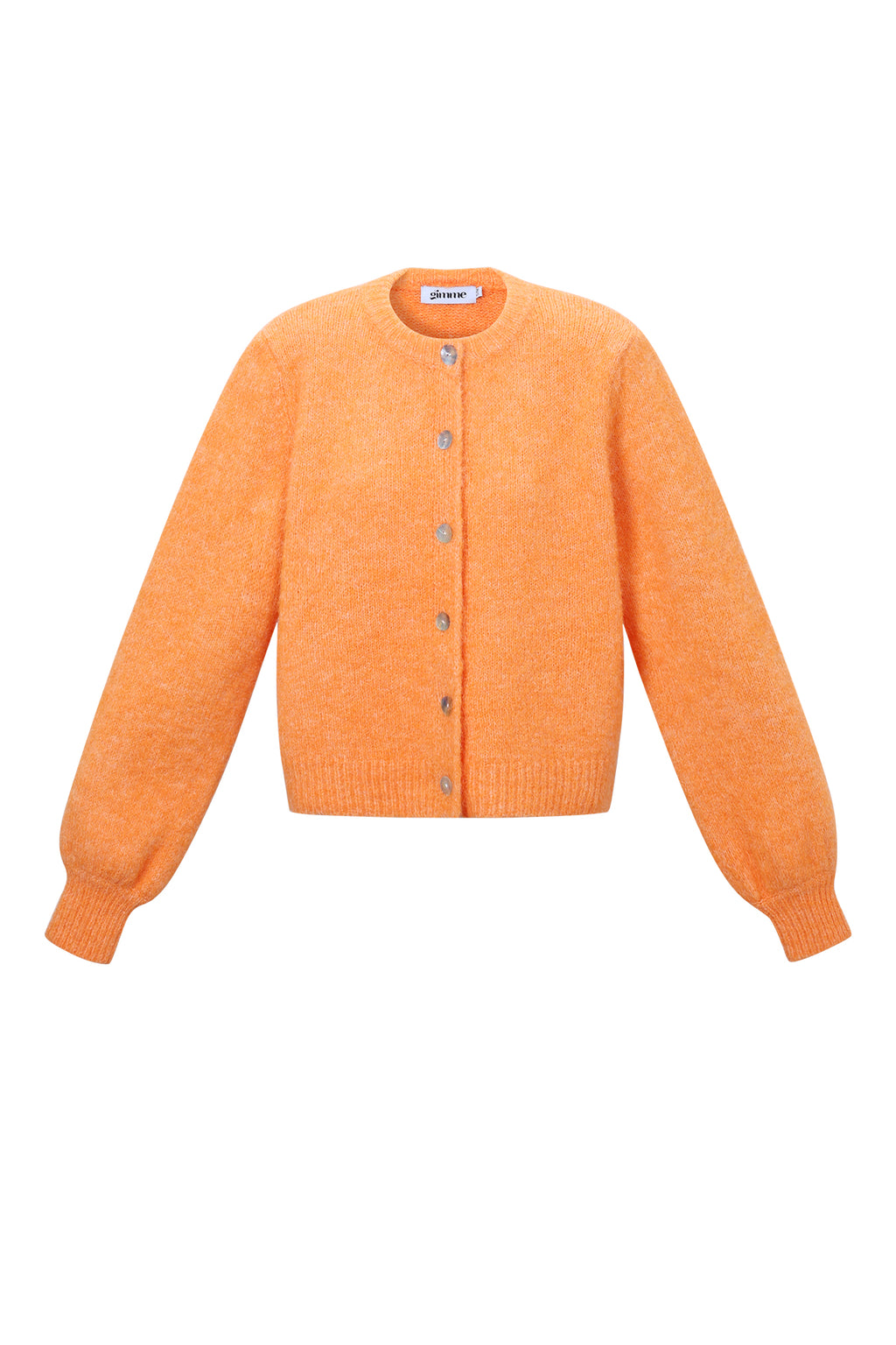 Knitted Polyester Fiber Women's Cardigan Casual Solid Color Fall/Winter